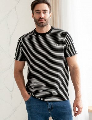 Футболка из премиального хлопка с эластаном