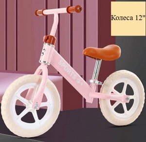 Беговел Sports вес 2 кг розовый
