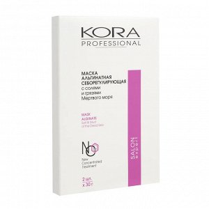 Маска альгинатная себорегулирующая / Kora Professional 2*30 гр