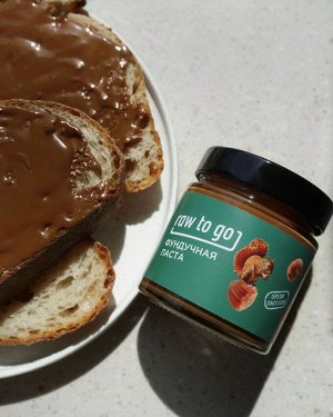 Шоколадно-ореховая паста с фундуком, 200 г  Без глютена Raw to go
