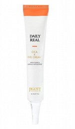 Крем для области вокруг глаз с центеллой Jigott Daily Real Cica Eye Cream 50мл