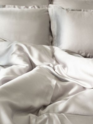 Пододеяльник SL Home Tencel 150*220 см , цв. светло-серый