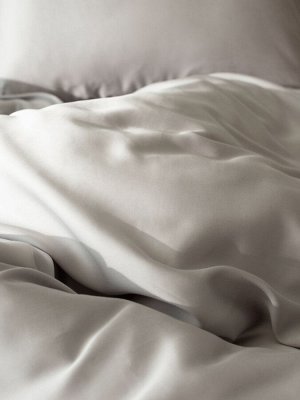 Пододеяльник SL Home Tencel 150*220 см , цв. светло-серый