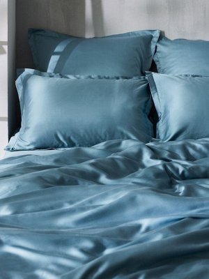 Пододеяльник SL Home Tencel 180*220 см , цв. серо-голубой