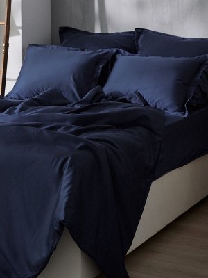 Пододеяльник SL Home Tencel 180*220 см , цв. синий