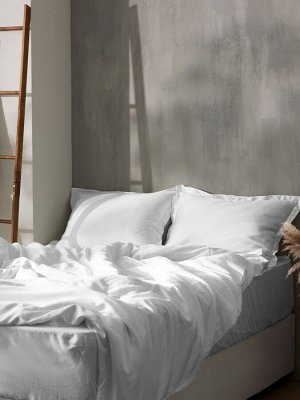 Пододеяльник SL Home Tencel 180*220 см , цв. белый