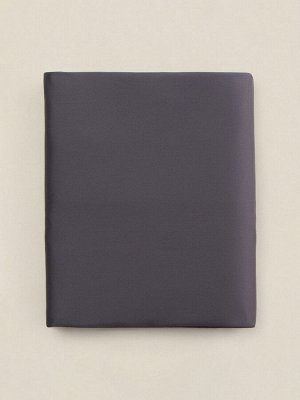 Простыня 1.5 спальная SL Home Graphite, 160x235 см, сатин 300ТС, хлопок 100%