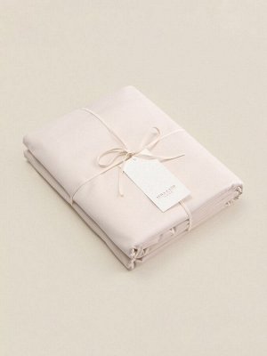 Простыня на резинке 300ТС SL Home Nude 200x200+30 см, сатин, 100% хлопок
