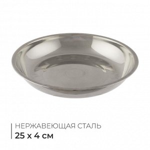 Тарелка «Следопыт», d=25 см