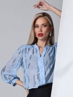 Блузка Шарлиз, блю