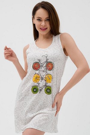 Ночная сорочка из кулирки Fruits&bikes берёзка