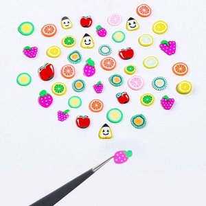 Фигурки для декора «Фрукты», МИКС