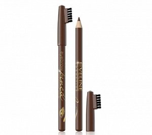 Карандаш для бровей контурный EYEBROW PENCIL тон MEDIUM BROWN