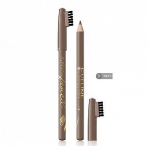 Карандаш для бровей контурный EYEBROW PENCIL тон светлый коричневый