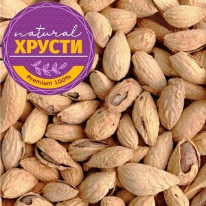 Миндаль в скорлупе соленый 500 г