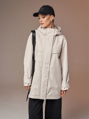 Плащ женский бежевый