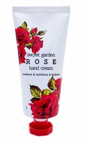 Крем для рук с экстрактом розы Jigott Secret Garden Rose 100мл