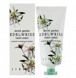Крем для рук с экстрактом эдельвейса Jigott Secret Garden Edelweiss 100мл