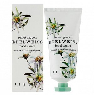 Крем для рук с экстрактом эдельвейса Jigott Secret Garden Edelweiss 100мл
