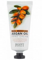 Крем для рук увлажняющий с маслом арганы Jigott Real Moisture 100мл
