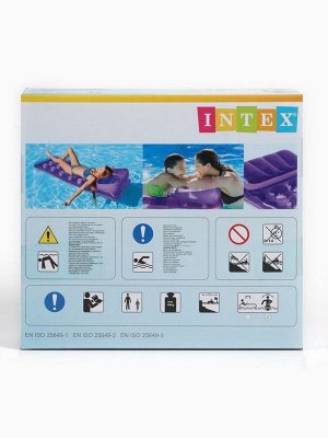 Матрас для плавания, 188 х 71 см, цвета МИКС, 58890NP INTEX