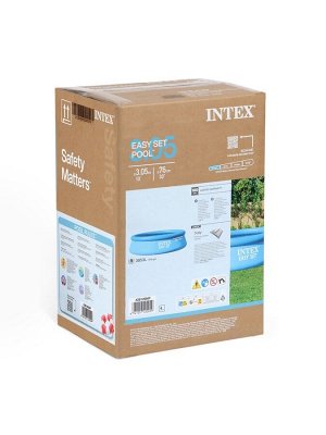 Бассейн надувной INTEX Easy Set 28120NP, 305x76 см, от 6 лет, круглый