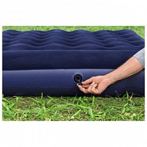 Матрас надувной Bestway Pavillo, 191x137x28 см, с встроенным ножным насосом, 67225