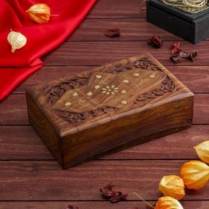 Семейные традиции Шкатулка «Знак», 20*13*6 см, дерево