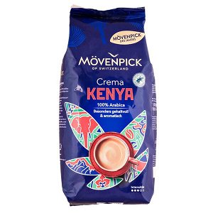 Кофе MOVENPICK CREMA KENYA 1 кг зерно 1/4