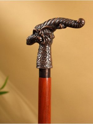Трость разборная «Горный козёл», 95x13x3.5 см, дерево, латунь