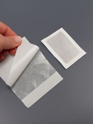 Пластырь для стоп, разогревающий, набор - 5 пар, 13.5x11 см