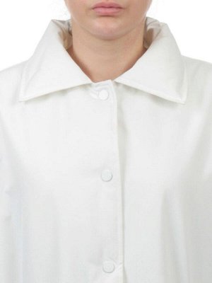 H24-216 WHITE Куртка демисезонная женская (100 гр. синтепон)