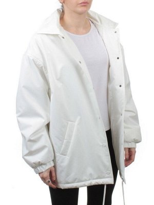 H24-216 WHITE Куртка демисезонная женская (100 гр. синтепон)