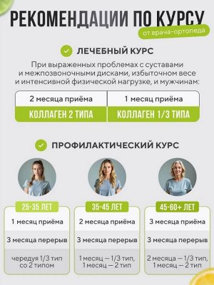 ДЛЯ СУСТАВОВ и СВЯЗОК - куриный коллаген редкого 2 типа с Гиалуроновой кислотой + витамин С. Рекомендован врачом-ортопедом