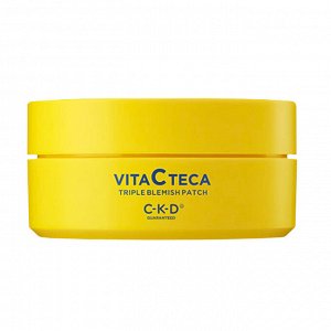 Осветляющие патчи для глаз с витамином 60шт С CKD Vita C Teca Triple Blemish Patch