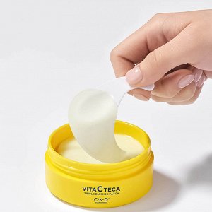 Осветляющие патчи для глаз с витамином 60шт С CKD Vita C Teca Triple Blemish Patch