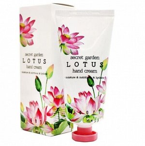 Крем для рук Jigott Secret Garden LOTUS 100 Крем для рук с экстрактом лотоса . В составе богатый набор натуральных компонентов и деликатный аромат. Смягчает, увлажняет, защищает кожу. пр.Ю.Корея.