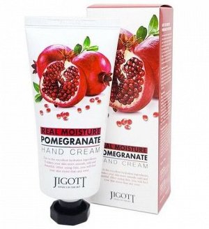 Крем для рук Jigott Real Moisture POMEGRANATE 100мл. Содержит экстракт Граната. В составе различные микроэлементы и минералы. Защитные, увлажняющие и питательные свойства. пр.Ю.Корея.