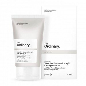 Осветляющая сыворотка с витамином С 30мл The Ordinary Vitamin C Suspension 23% + HA Spheres 2%