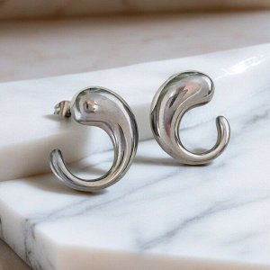 Серьги   из стали