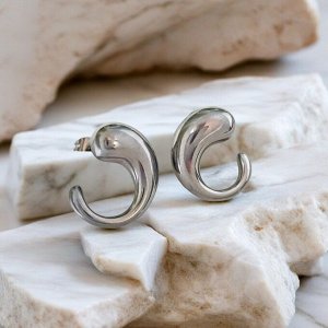 Серьги   из стали
