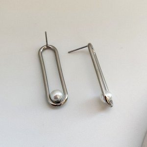 Серьги   из стали