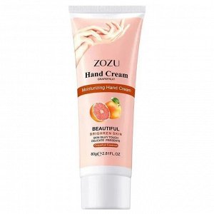 Крем для рук ZOZU Grapefruit  Essense 80гр. Увлажняющий c экстрактом лепестков РОЗЫ. Увлажняющее и регенерирующее действие. пр. Китай.