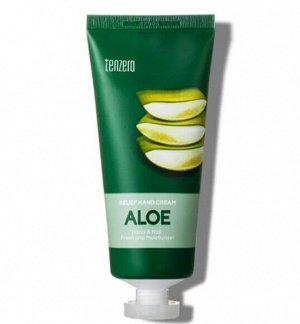 Крем для рук с экстрактом алоэ Tenzero Relief Hand Cream Aloe 100мл