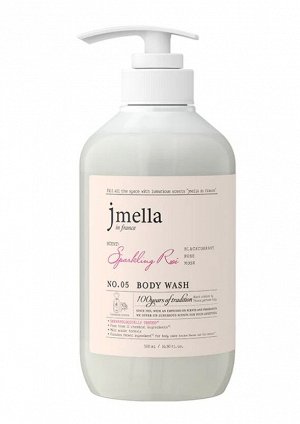 Парфюмированный гель для душа Jmella In France Sparkling Rose 500мл