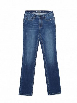 Ультракомфортные eco-friendly straight джинсы со средней посадкой CON-152 CON-152