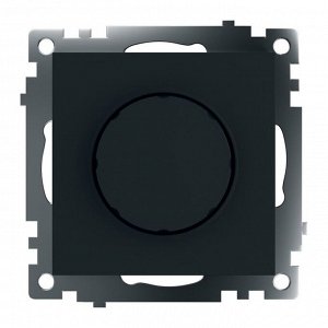 Выключатель диммирующий STEKKER TRIAC (механизм) 250В, 500W, серия Катрин, GLS10-7106-05, черный