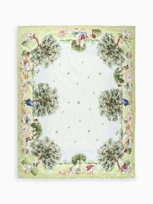 Скатерть Этель Family picnic, 150x220 см +/-3 см с ВГМО, 100% хлопок, саржа 190 г/м²