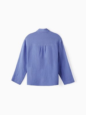 Рубашка из муслина для девочек KAFTAN.