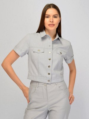 Жакет. Цвет: серый